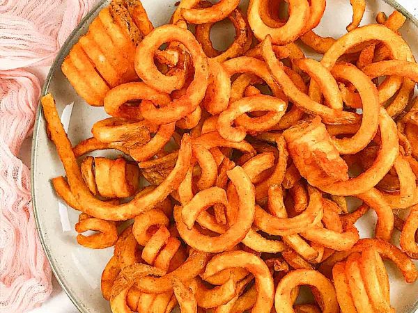 frozen curly fries in air fryer